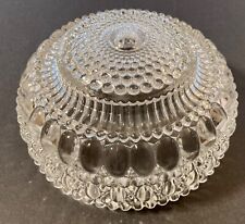 Beautiful PRESSED GLASS LIGHT SHADE Architectural Salvage ~ Hobnail Pattern picture