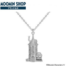 U-Treasure Moomin Family House Necklace Diamond Silver New from Japan K842 picture