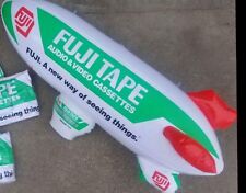 2 NOS Fujifilm Blimps - Fuji Tape Cassette Inflatables - Store Display picture