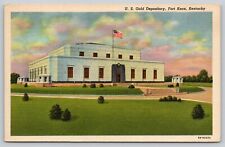 Postcard KY Fort Knox U.S. Gold Depository picture