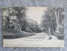 Antique Along Main Street, Lancaster, Massachusetts Undivided Back Postcard picture