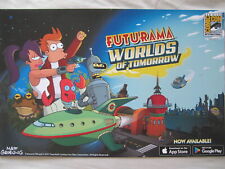 Futurama Worlds of Tomorrow 2017 San Diego Comic-Con SDCC exclusive poster #1500 picture