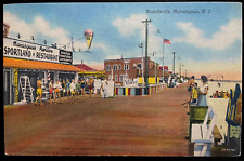 Vintage Postcard 1949 Boardwalk, Manasquan, New Jersey picture