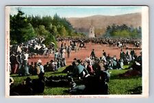 San Francisco CA-California, Scene in Golden Gate Park, Antique Vintage Postcard picture