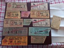 13 x 1925-1945 Vintage German Ticket's Berlin, Theatre, Train, Funkturm, Cinema picture