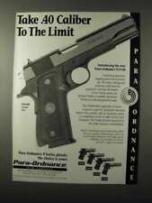 1995 Para-Ordnance P16-40 Pistol Ad - Take to the Limit picture