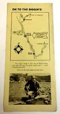 Vtg 1950s Horvath Gold Camp Advertising Travel Brochure Buena Vista Colorado CO picture