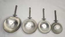 Crosby and Taylor Celtic Measuring Cups PEWTER - Set of 4 picture