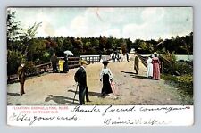 Lynn MA-Massachusetts, Floating Bridge, Antique, Vintage c1907 Souvenir Postcard picture