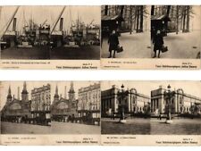 BELGIUM 33 Vintage STEREO Postcards Pre-1940 (L5562) picture