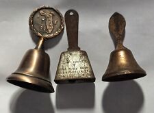 Lot Of 3 Vintage & Antique Bells picture