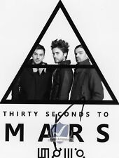 Jared Leto THIRTY SECONDS TO MARS Signed 10x8 Photo AFTAL OnlineCOA picture