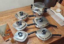 Vintage 1960's Aristo Craft Stainless Steel New Cookware Set from West Bend picture