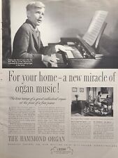 Hammond Organ Christmas Demonstrations Exquisite Tones  Vintage Print Ad 1936 picture