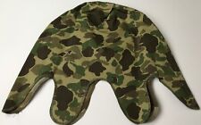 WWII US USMC MARINE P42 HBT FROG SKIN CAMO HELMET COVER-1ST PATTERN picture