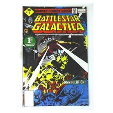 Battlestar Galactica (1979 series) #1 2nd printing in VF minus. [m' picture