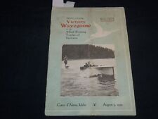1996 AUGUST 3 VICTORY WAYZGOOSE 10TH ANNUAL SOUVENIR PROGRAM - IDAHO - J 8582 picture