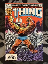 THE THING #1 (1983) ORIGIN OF BEN GRIMM  picture