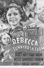 Rebecca of Sunnybrook Farm Movie Film Poster B&W Postcard Shirley Temple picture