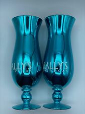 Vintage Bally's Las Vegas Casino Collectible Hurricane Glasses Lot of 2. picture