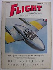 FLIGHT MAGAZINE 2 July 1954 Lydd Ferryfield Scampton Rhodesia Air Leduc Ramjet picture