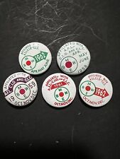 Rare Vintage 1958-1962 AFL-CIO pins, Lot Of Five picture