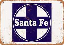Metal Sign - Santa Fe Railroad -- Vintage Look picture