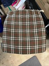 The Glenlivet Distillery Plaid Brown and White drawstring tote or shoe bag  picture