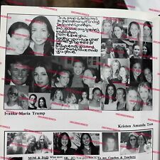 Ivanka Trump High School Yearbook Choate Rosemary Hall Wallingford, Connecticut picture