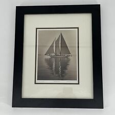 Mystic Seaport Framed Photograph VIntage Rosenfeld Collection Sachem 1925 picture