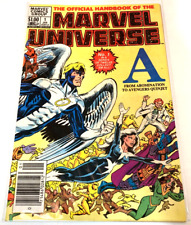 The Official Handbook of the Marvel Universe #1 A Marvel Comics 1982 picture