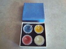 4 Vintage Candle Pods - Boxed Set - 1.5