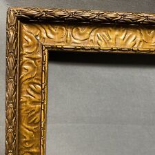 Antique Art Deco Gold Gilt Gesso Wood Frame 24.5
