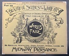  RARE 1893 World's Fair Booklet -Beautiful Scenes of the White City- picture