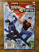 TEEN TITANS 33 EXTREMELY RARE NEWSSTAND VARIANT DC COMICS 2006 picture