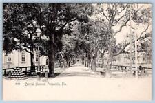 Pre-1907 PENSACOLA FLORIDA FL CENTRAL AVENUE ROTOGRAPH ANTIQUE POSTCARD picture