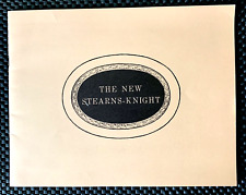 THE NEW STEARNS-KNIGHT AMERICAN LUXURY CARS MANUFACTURED FROM 1911-1929 BOOKLET picture