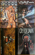 CRY FOR DAWN, SIRIUS COMICS, 1991-2, Lot #4,6,7,7B, 1 ea. 4 Total, VERY GOOD picture