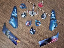 original&unused Stern Star Wars pinball plastics(4x) & complete key fob set(7x) picture