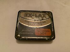 Vintage Ex-Lax The Chocolate Laxative Tin picture