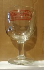 Rare Vintage MITCHELL'S PREMIUM BEER BREWERY CO El Paso, Texas Goblet Pint Glass picture