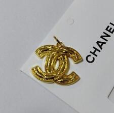 CHANEL Vintage Necklace Charm Parts Gold 20 × 25mm Vintage Very Good picture