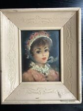 Vintage Lambert Product - Framed Portrait Print Girl in Hats #615 USA picture
