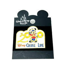 Pin Disney Cruise Line DLC Mickey Mouse 2000 Vintage New On Card picture