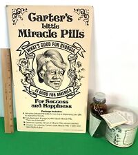 Jimmy Carter's Little Miracle Pills Poster Sign & Can of Pills(peanuts) T-Shirt picture