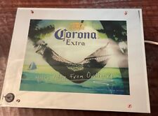 Corona Lighted Beer Sign W/Sound & Light Ocean Waves “Miles Away From Ordinary” picture