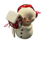 Holiday Ornament Stay Home Stay Safe Porcelain Snowpinion 6009604 picture