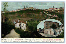 c1905 Grand Hotel Brufani Perugia Umbria Region Italy Posted Antique Postcard picture