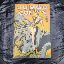 Jumbo Comics #91 VG+ Golden Age 1946 Jungle Fiction House Sheena 📚🌿 picture
