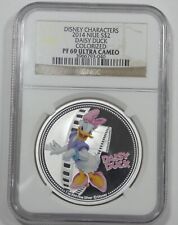 2014 NIUE Daisy Duck Disney Characters Colorized Silver $2 NGC PF 69 ULT CAM picture